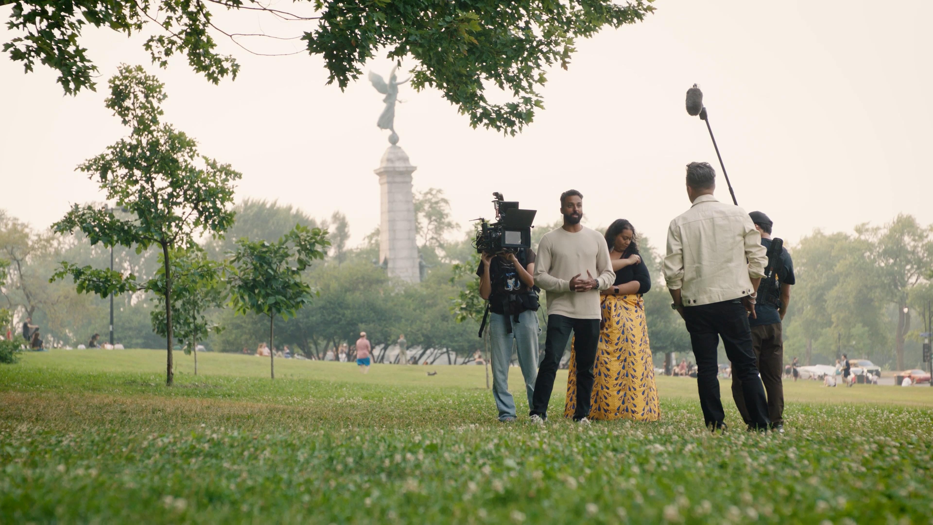 A scene from The Stories that MADE Us (BTS)